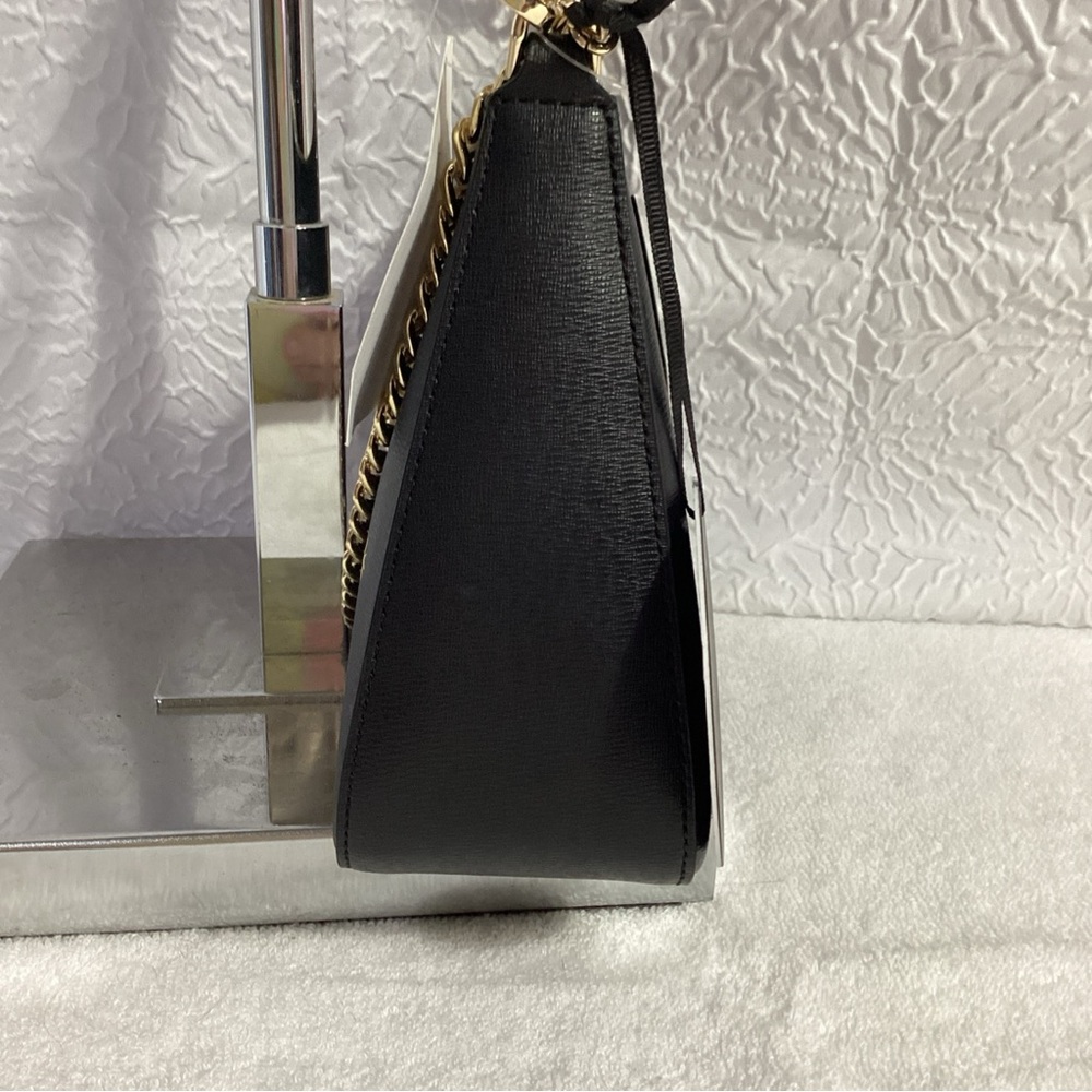 SOLD……..Kate Spade Disney Beauty and the Beast Belle Black Leather Convertible - Picture 8 of 13